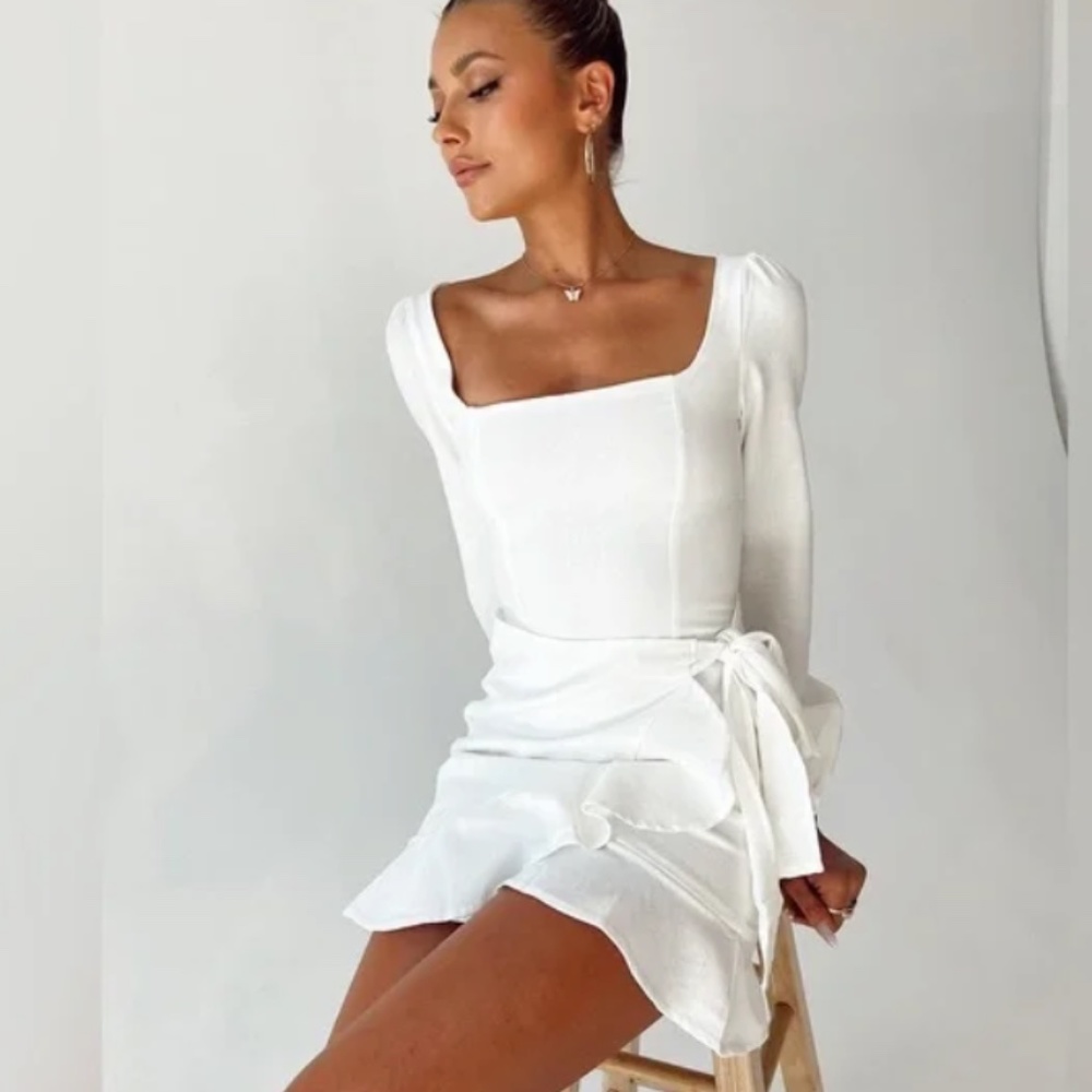 Princess Polly The Villa Minidress in White